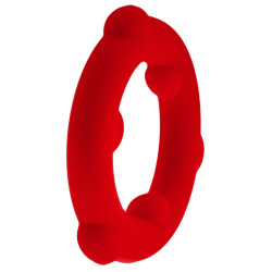 Oxballs Cockring Spinner 25 mm Rouge